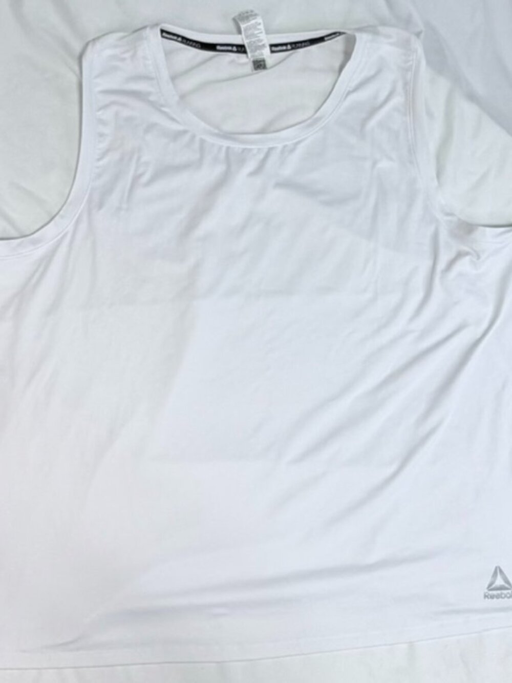 Reebok Running White Performance Athletic Tank Top 3XL NWOT